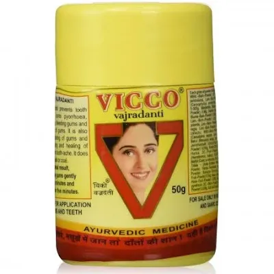 Vicco Vajradanti Ayurvedic Tooth Powder - 50 gm