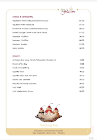 Fine Flavors Restaurant menu 8