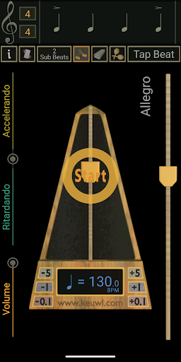 Screenshot Metronome