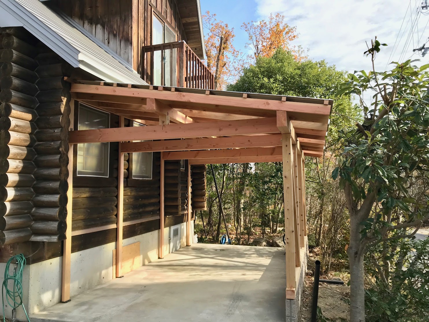 Wood Carport Monomaniac Garage