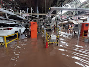 Toyota has had to scrap around 4,000 water-damaged vehicles.
Picture: SUPPLIED