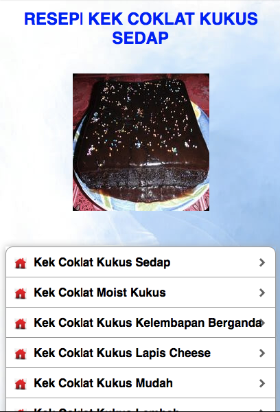 Resepi Kek Coklat Kukus Sedap - Android Apps on Google Play