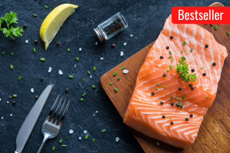 Raw Atlantic Salmon Fillet