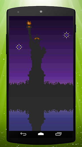 8-Bit New York Live Wallpaper