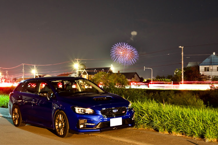 レヴォーグのPENTAX K-70撮影・一眼レフ初心者・風景と愛車・花火コラボ・モエレ沼公園に関するカスタム事例の投稿画像6枚目
