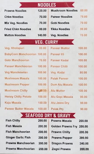 Families Food Court menu 6