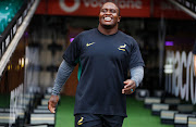 Springbok prop Trevor Nyakane during the team's recent run at the Principality Stadium in Cardiff, Wales. 