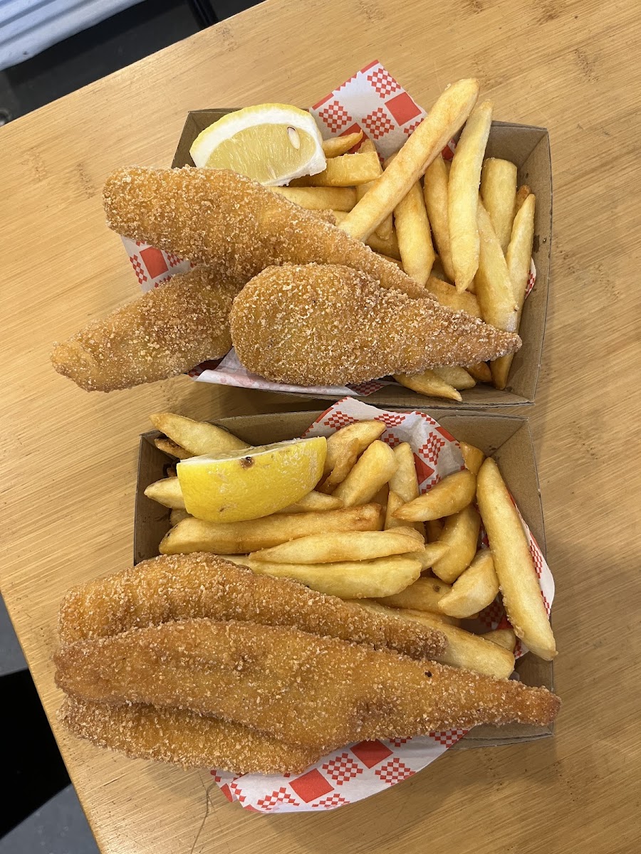 GF flathead and chips