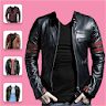 Man Leather Coat Photo Editor icon