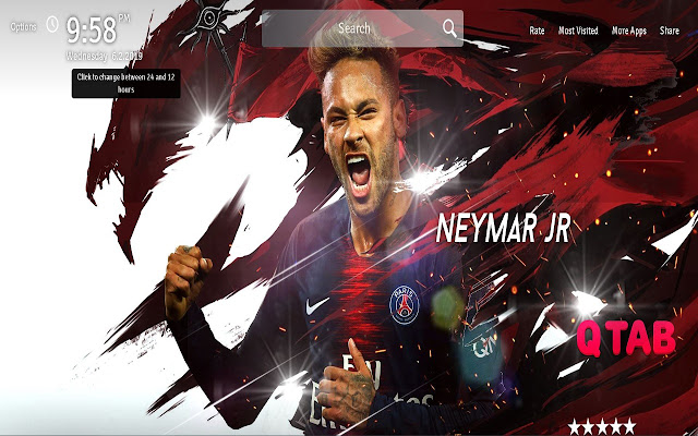 PSG Wallpapers New Tab