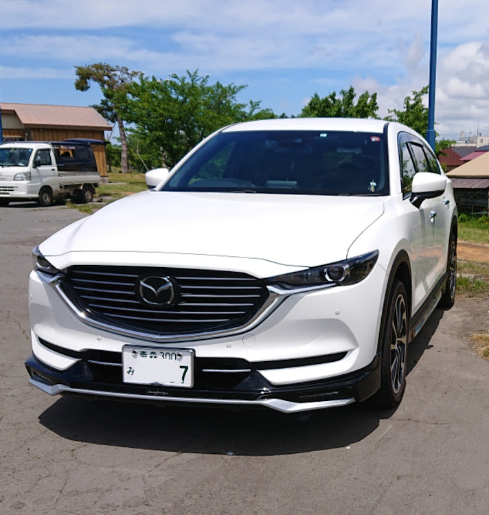 CX-8の天気の子・ドライブ・洗車・ホイール交換に関するカスタム事例の投稿画像1枚目