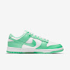 womens dunk low green glow