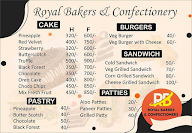 Royal Bakers & Confectioners menu 1