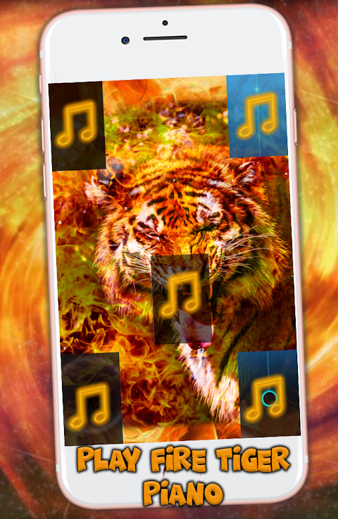 Fire Piano Tiger Tiles Ice Neon Music Songs 2019のおすすめ画像2