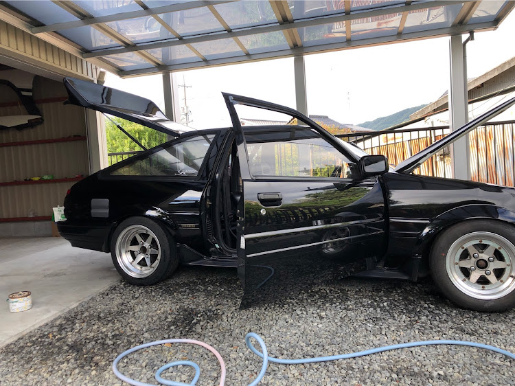 スプリンタートレノの洗車に関するカスタム事例の投稿画像1枚目