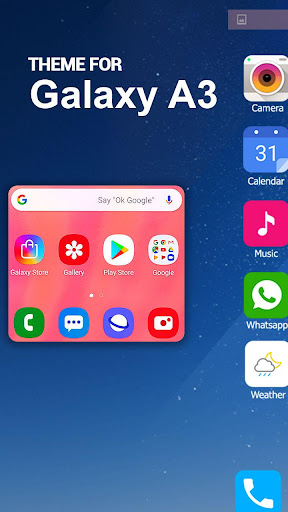 Launcher Themes for Galaxy A3