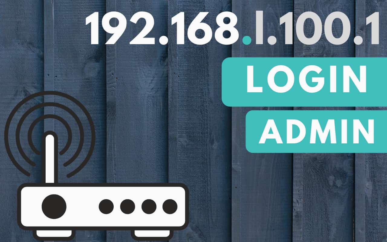 192.168.l.100.1 Login Admin Preview image 0