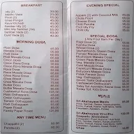 Sri Akshayaas Veg Treat menu 1