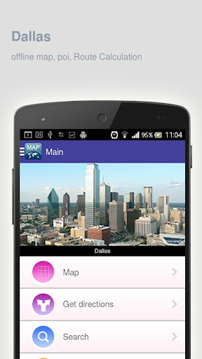 Dallas Map offline