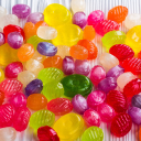 Multicolored candy