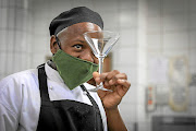 A glass half-full guy? Chef Simphiwe Mzindle is neither a pessimist nor an optimist —  he’s a pragmatist. When life empties your glass, he says, first make sure it’s sparkling clean —  then use your talents to fill it up! 