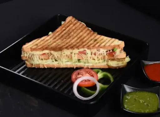 Paneer Chilli Cheese Grilled Sandwich