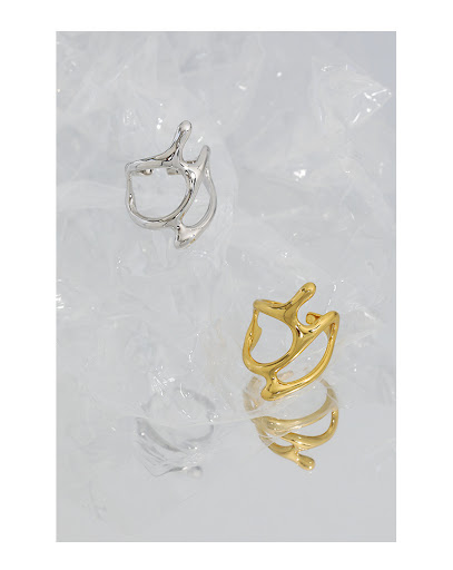 Title 2, S925 Sterling Silver Open Ring for Women, Niche...