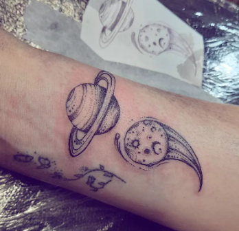 Planet Tattoo Designs Meaning