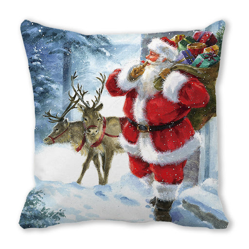 Title 29, Merry Christmas Encryption Peach Skin Fabric So...