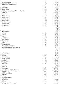 Zantye Retail menu 4