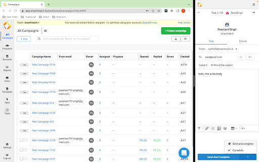 Sales Linked Automation | SmartReach