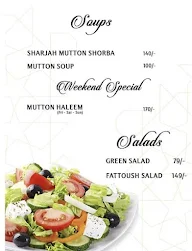 Sharjah Restaurant menu 3