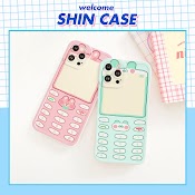 Ốp Lưng Iphone Cute Mobi Cạnh Vuông 6/6Plus/6S/6Splus/7/7Plus/8/8Plus/X/Xr/Xs/11/12/13/Pro/Max/Plus/Promax