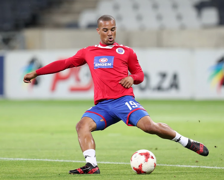 Fagrie Lakay of Supersport United during the Absa Premiership 2017/18 match between Supersport United and Ajax Cape Town at Mbombela Stadium, Mpumalanga on 29 November 2017.