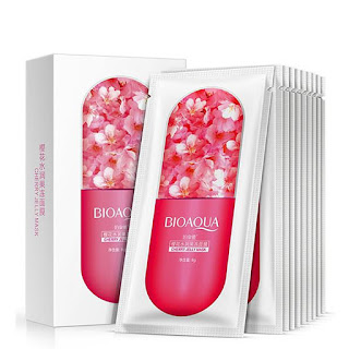 Ночная маска для лица Cherry Jelly Mask 8гр Bioaqua за 65 руб.