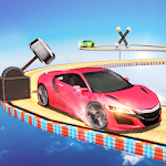 Cover Image of Herunterladen Crazy Car Driving Simulator : Sky Mega Ramp Stunts 0.1 APK