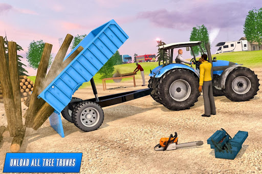 Screenshot Tractor trolley :Tractor Games