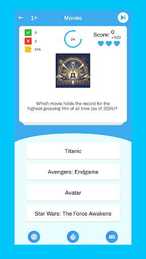 Screenshot GlobeQuiz Trivia game question
