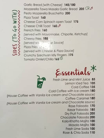 Bandra Vibes Restro And Lounge menu 