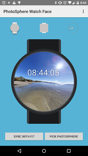 PhotoSphere Watch Face