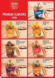 Kwality Wall's Frozen Dessert And Ice Cream Shop menu 2