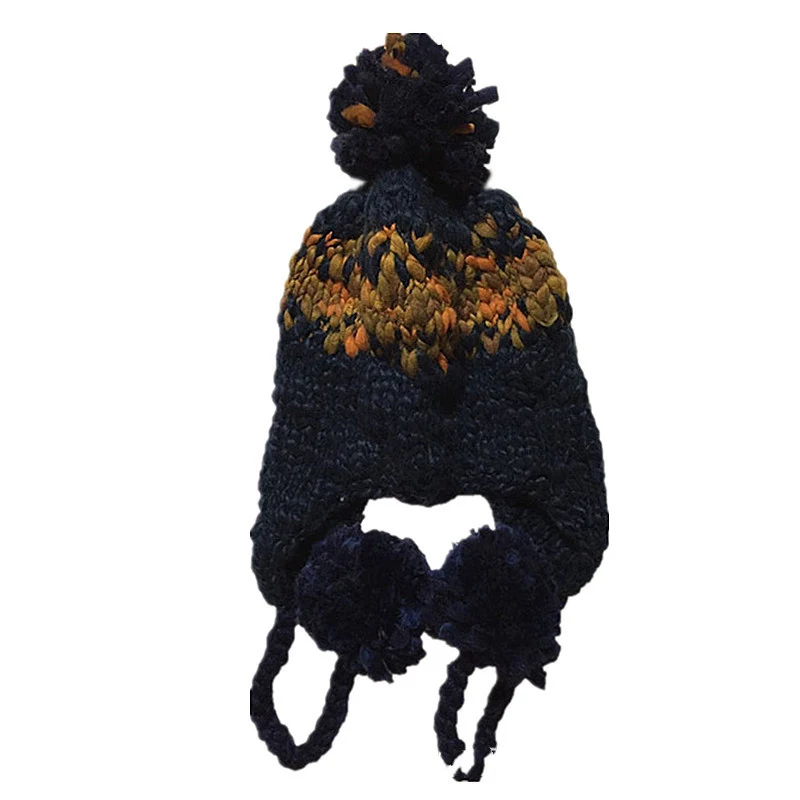 Title 5, Winter Dikke Warme Gebreide Wollen Muts Blijf w...