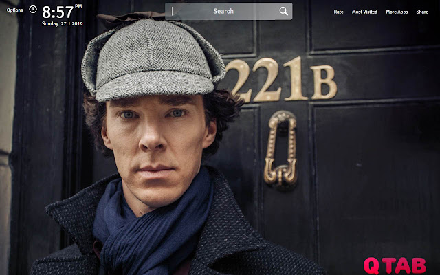 Sherlock Holmes Wallpapers New Tab