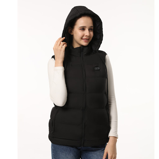 Title 3, Round Neck Electric Vest Constant Temperature H...