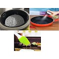 Combo 3 Sản Phẩm Gồm 1 Tệp Giấy Nến 100 Tờ + 1 Bình Xịt Dầu Thủy Tinh + 1 Chổi Quét Dầu Silicon