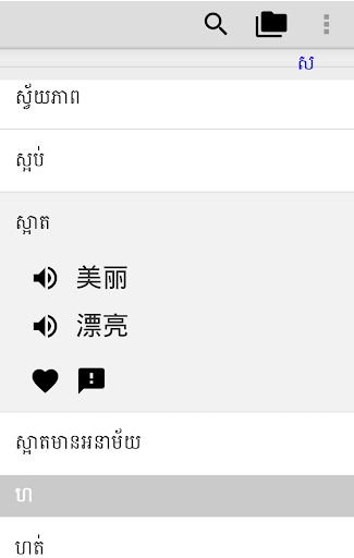 ក្រុម Khmer Chinese Dictionary