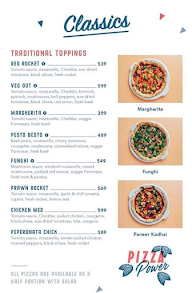 Jamie's Pizzeria By Jamie Oliver menu 1