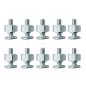 Set 10 Ốc Vít Ngắn Và Đai Ốc Lục Giác Cho Bo Mạch Chủ B460 - 1 M.2