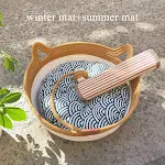 blue mat