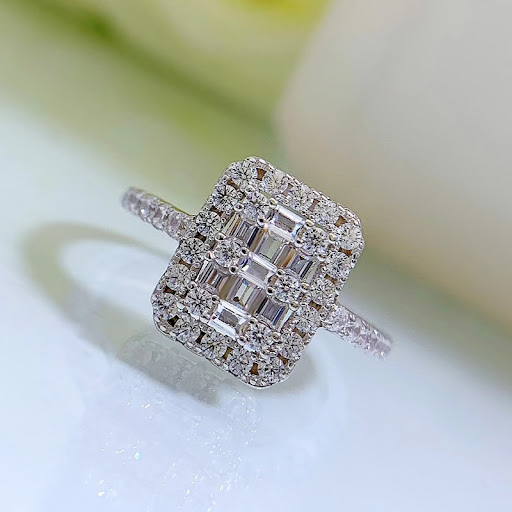 Title 3, 925 Silver Bow Ring Fashion Simple Versatile El...